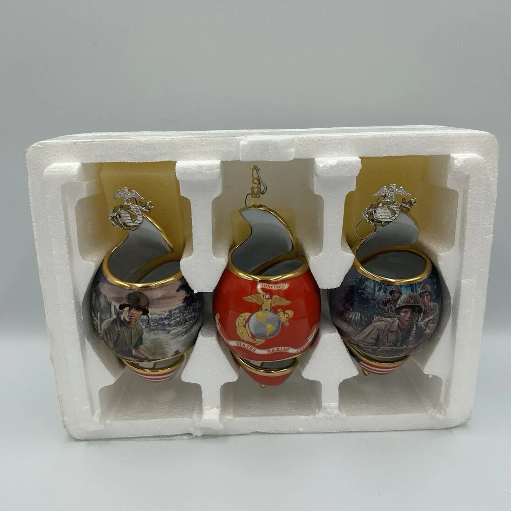 The Bradford Edition Faithful to‎ the Flag Christmas Ornaments